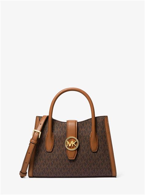 gabby small logo satchel